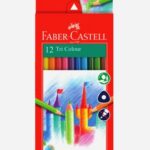 12 CC Tri Colour FABER- CASTELL